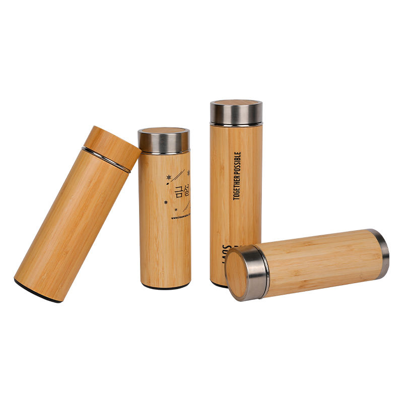 450ml Bamboo  Stainless Steel Coffee Cup